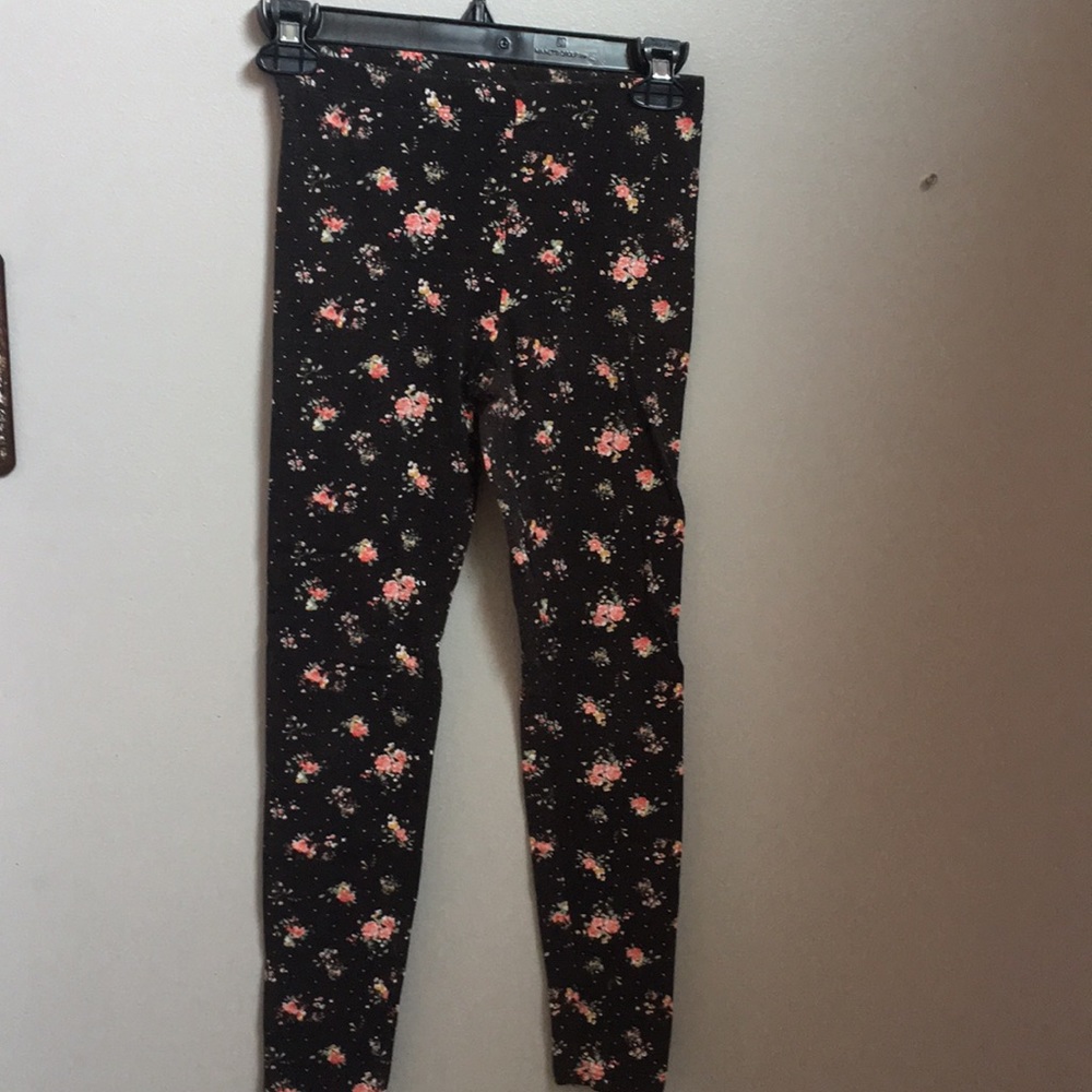 rue 21 floral leggings